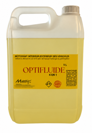 OPTIFLUIDE - Nettoyant professionnel pour les intérieurs des véhicules