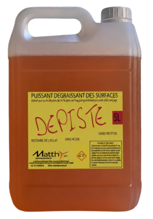 DEPISTE – Dégraissant professionnel puissant pour machines, sols et surfaces