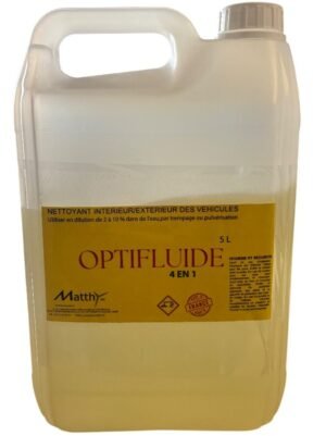 OPTIFLUIDE - Nettoyant, dégraissant, détachant des intérieurs de véhicules