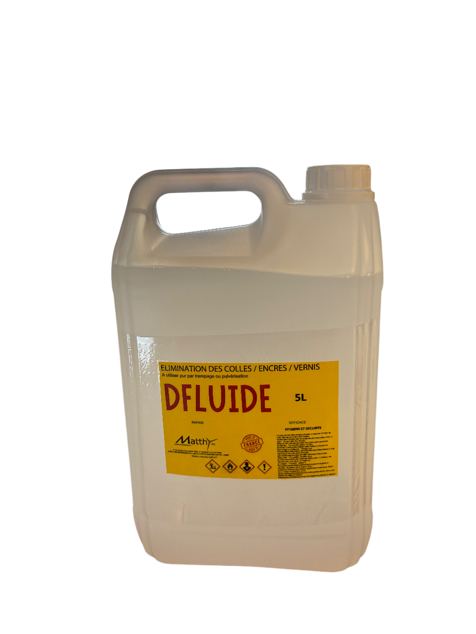 DFLUIDE - éliminateur des colles, encres & vernis