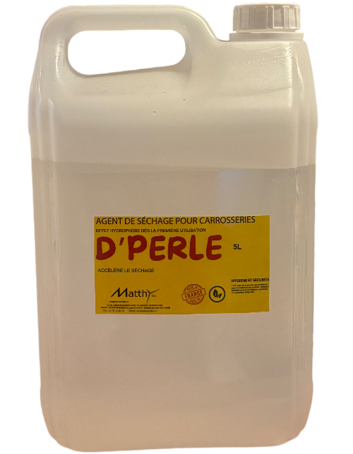 D'PERLE - Agent de séchage professionnel pour carrosseries