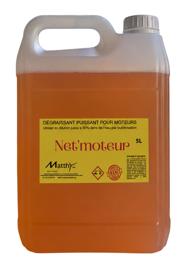NET’MOTEUR – Dégraissant et Nettoyant Moteur Professionnel