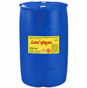 LAV’GLASS – Liquide Lave-Glace Automobile Toutes Saisons -25°C (220L)